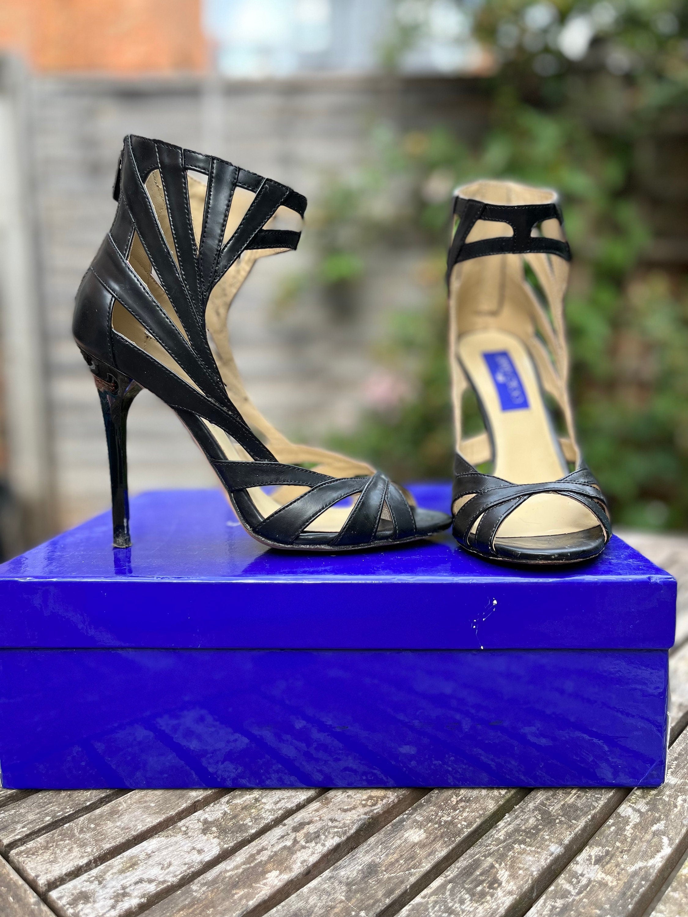 Jimmy Choo x H M Heels Size 38 The Rabbithole